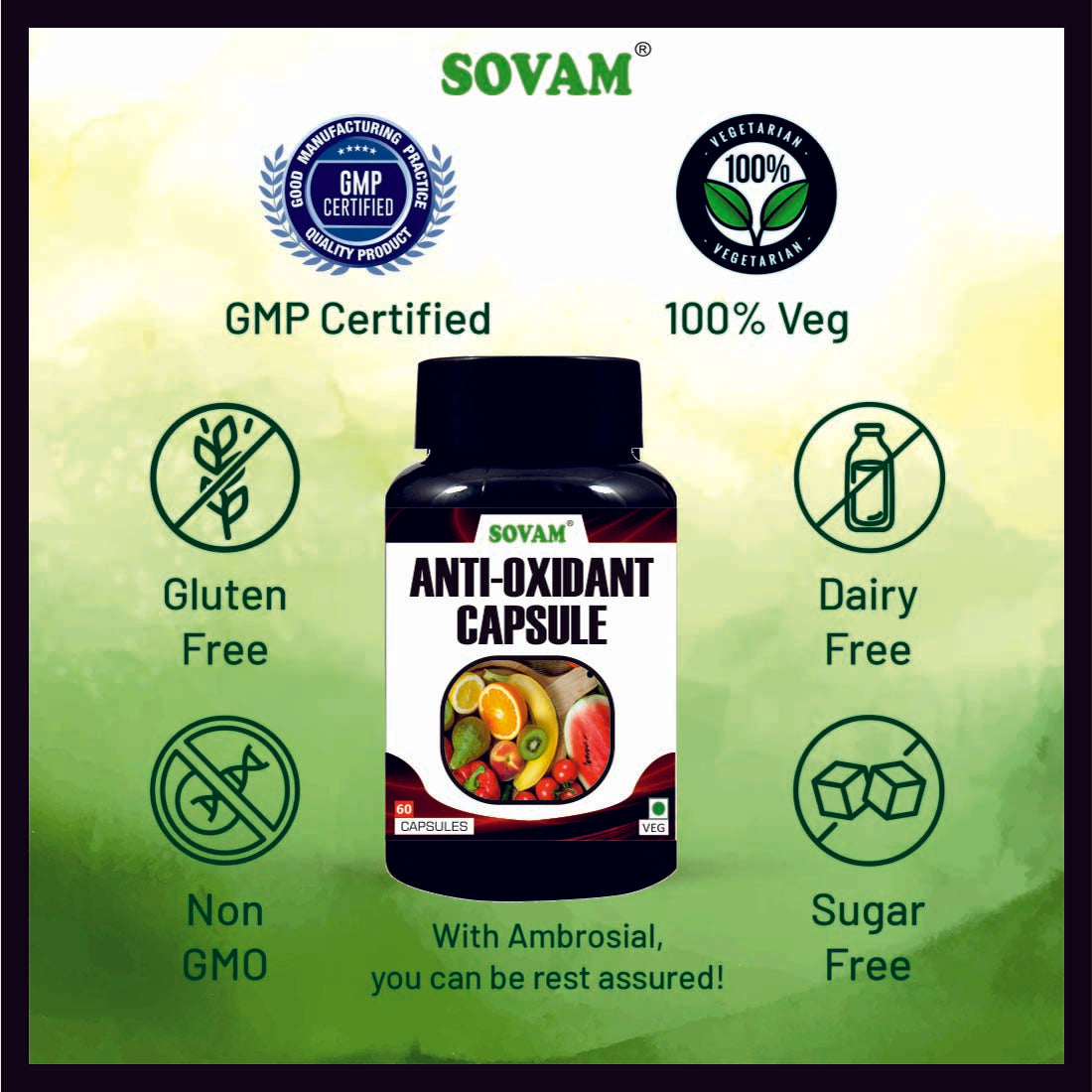 Sovam Antioxidant 60 Capsule