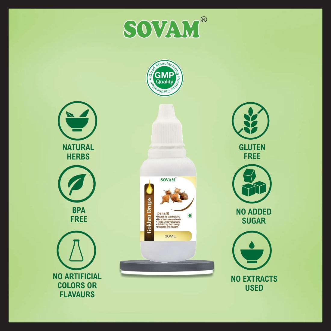 Gokhru Liquid Drop – 30ML