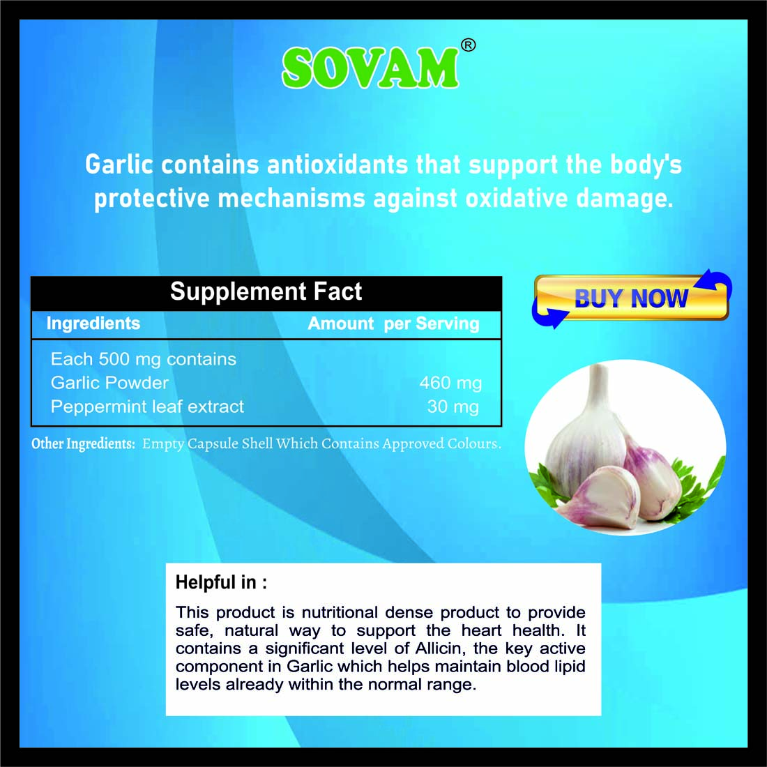 Garlic Capsule 30 pc