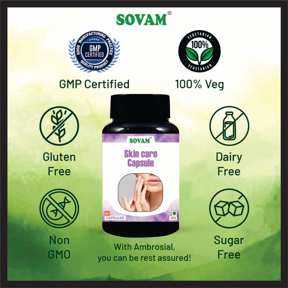 Stone care capsule - 60 Capsule - SOVAM AYURVEDA