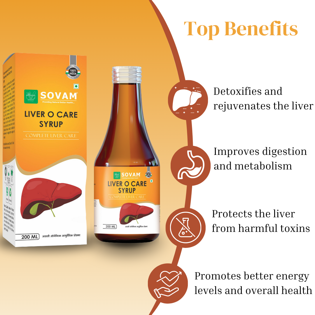 Liver O care Liver health tonic | Sovam Ayurveda