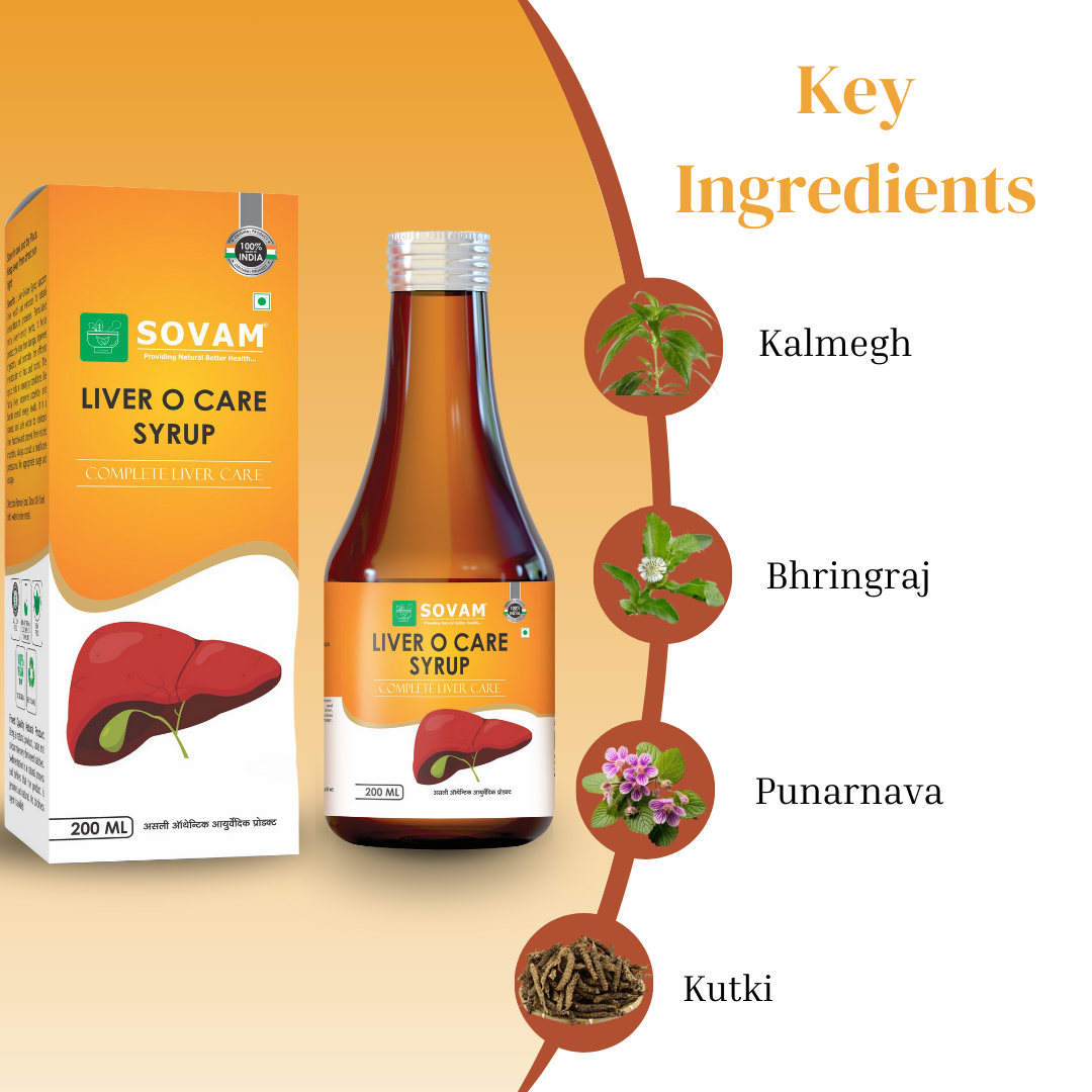 Liver O care Liver health tonic | Sovam Ayurveda