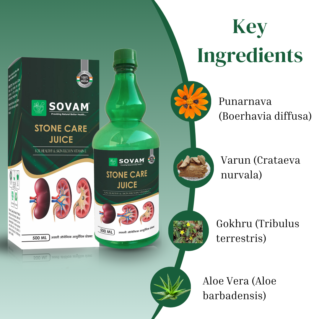 Stone Care juice Patharchatta Ayurvedic Tonic 500ML | Sovam Ayurveda