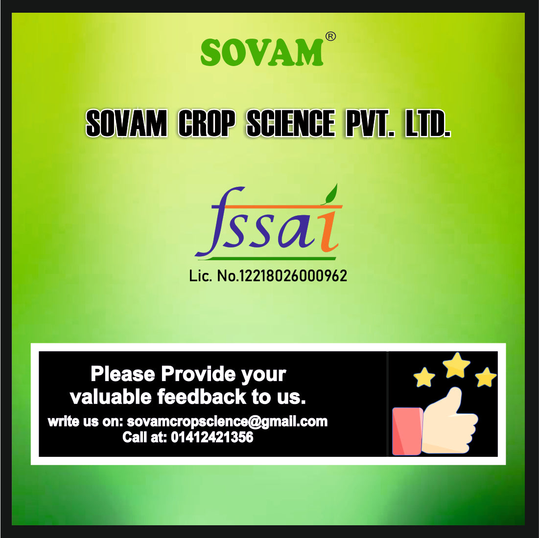 Sovam Chlorophyll 60 Capsules