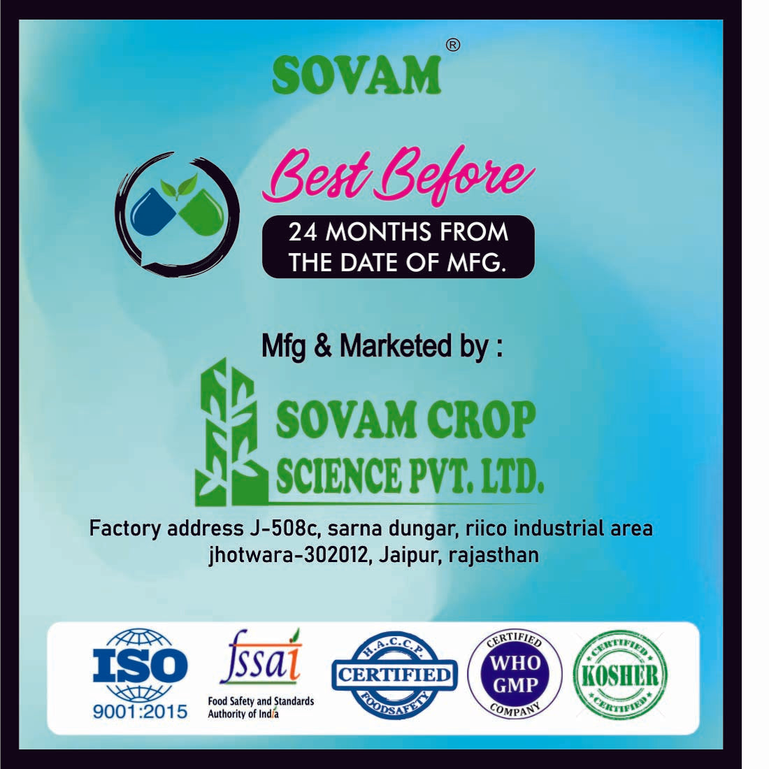 Sovam Chlorophyll 60 Capsules