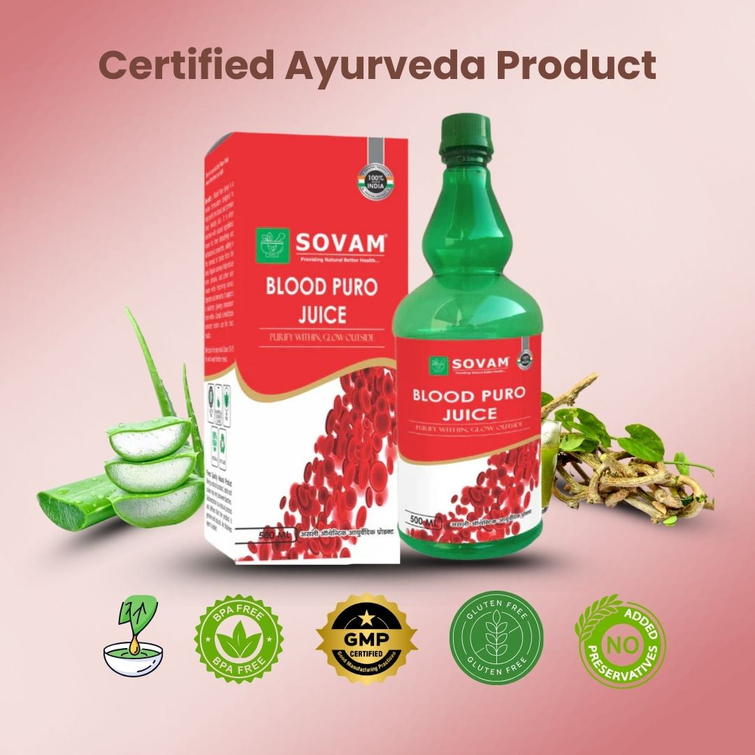 Sovam Blood Puro Juice 500ml – Skin & Daily Wellness Support