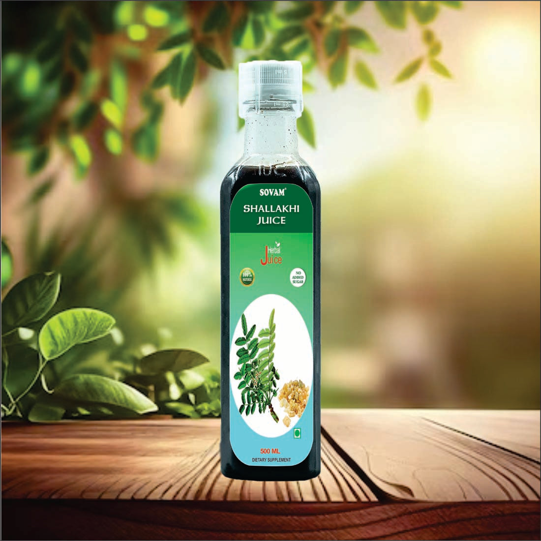 Sovam Shallakhi Juice 500ml | Herbal 100% Ayurvedic Health Care Shallakhi Juice