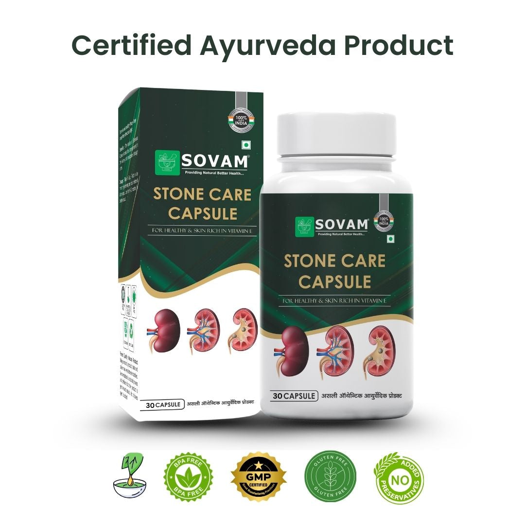 Sovam Stone Care Nil Capsules 30 Caps – Urinary Wellness & Daily Support