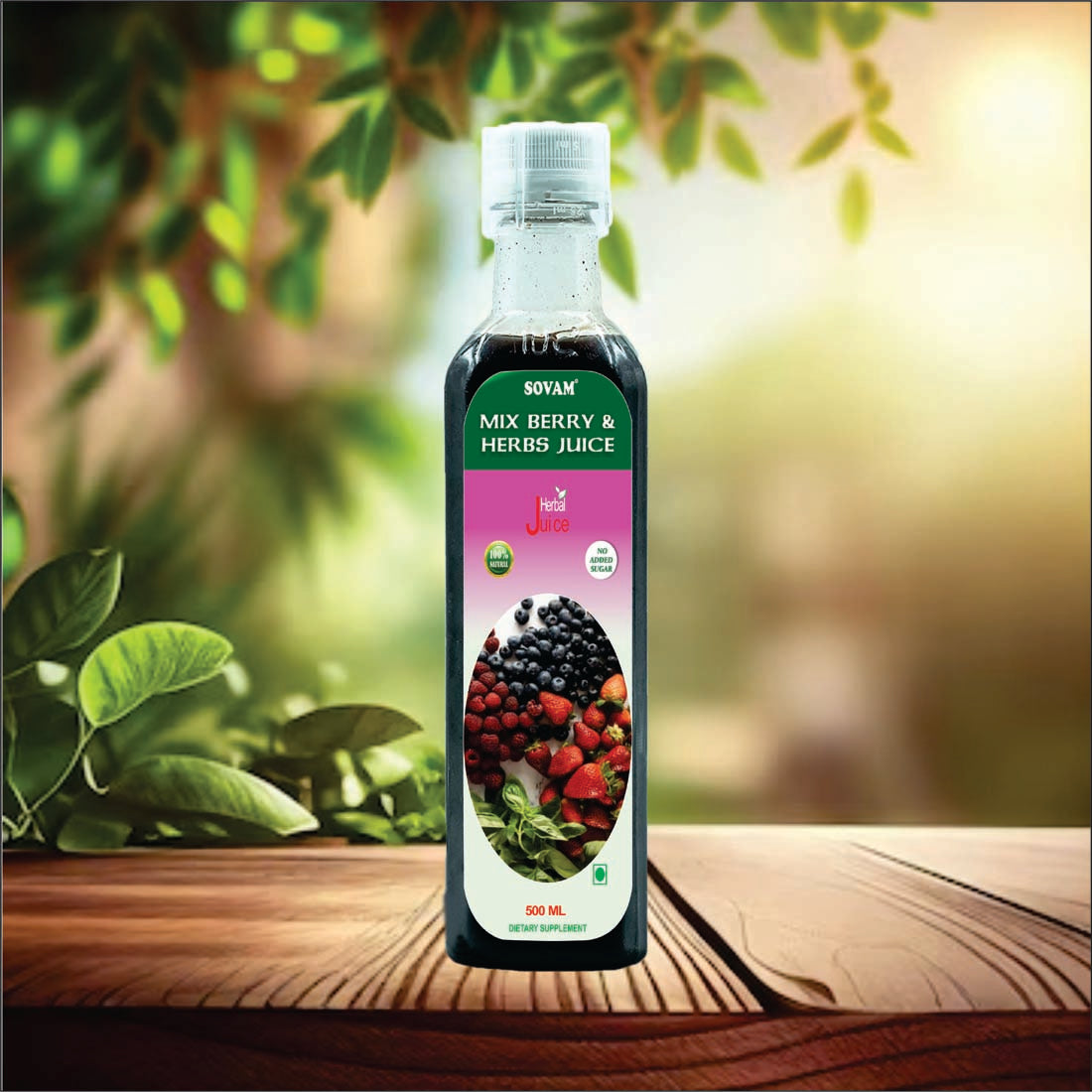 Sovam Mix Berry & Herbs Juice 500ml