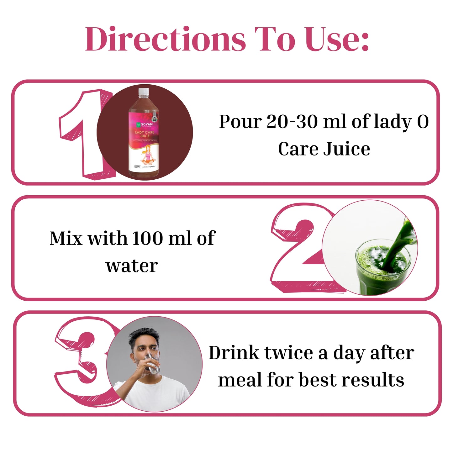 Sovam Lady Care Juice – Herbal Support for Women