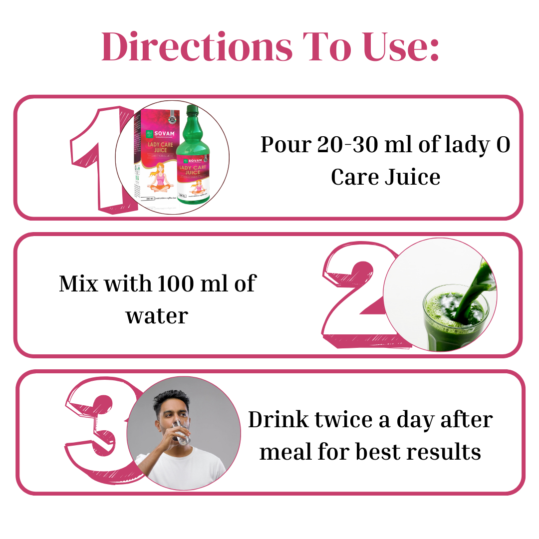 Lady Care Juice 500 ML Women’s Health Tonic | Sovam Ayurveda