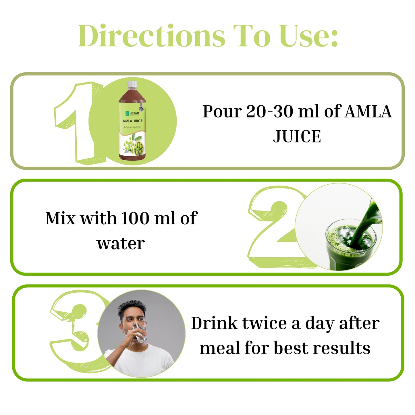 Sovam Amla Juice – 1000 ml | Natural Immunity Booster