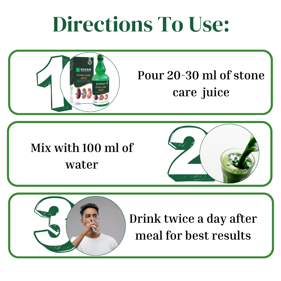 Stone Care juice Patharchatta Ayurvedic Tonic 500ML | Sovam Ayurveda