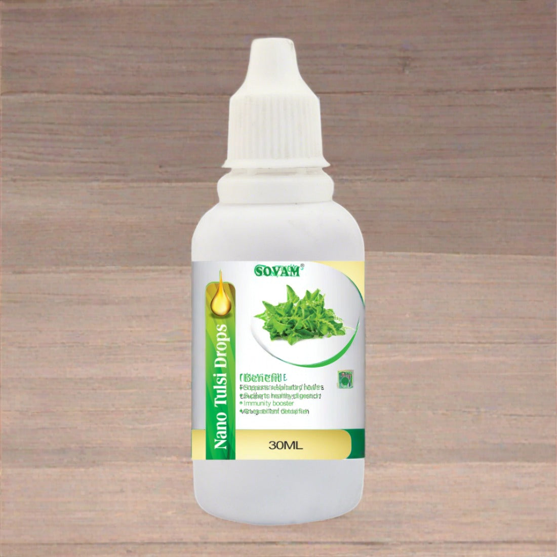 Nano Tulsi Drops 30ml herbal tulsi water drop | Sovam Ayurveda