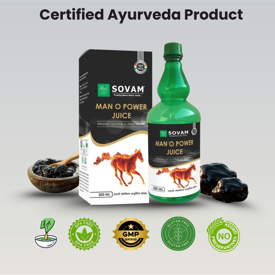 Sovam Man O Power Juice 500ml – Men’s Vitality & Wellness Support