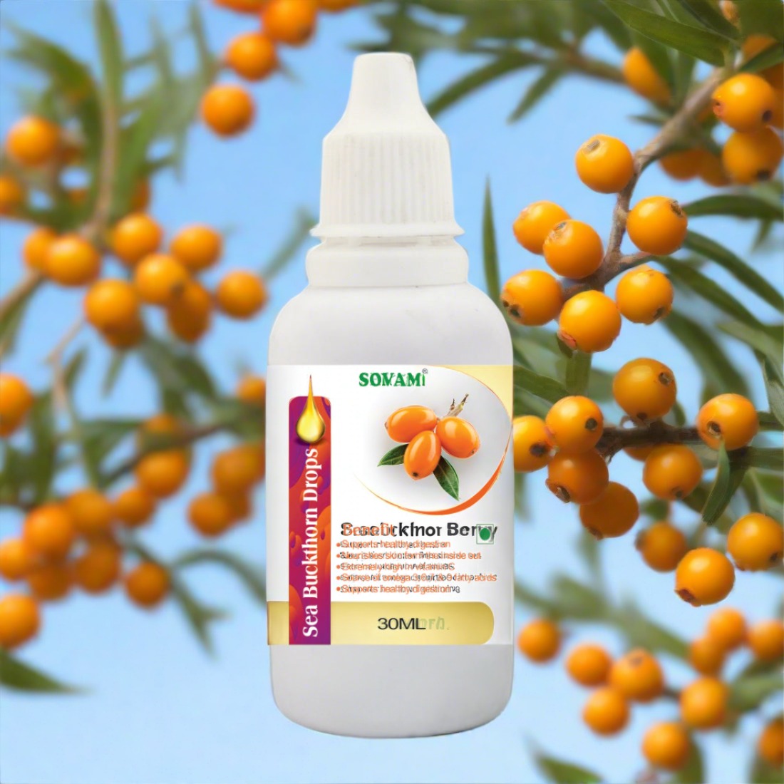 Sovam Sea Buckthorn Drops 30Ml