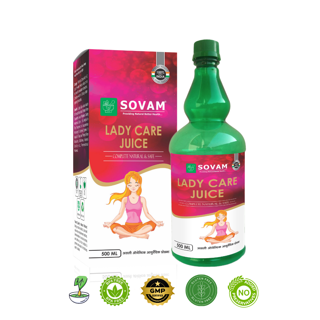Lady Care Juice 500 ML Women’s Health Tonic | Sovam Ayurveda