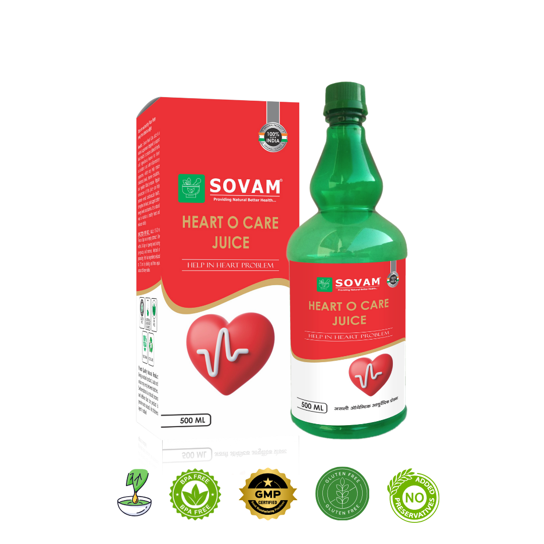 Heart O Care Juice 500ml Ayurvedic Tonic | Sovam Ayurveda