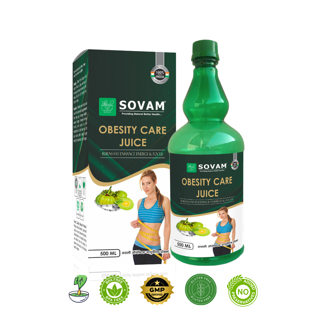 Obesity Care Juice ayurvedic tonic 500 ml | Sovam Ayurveda