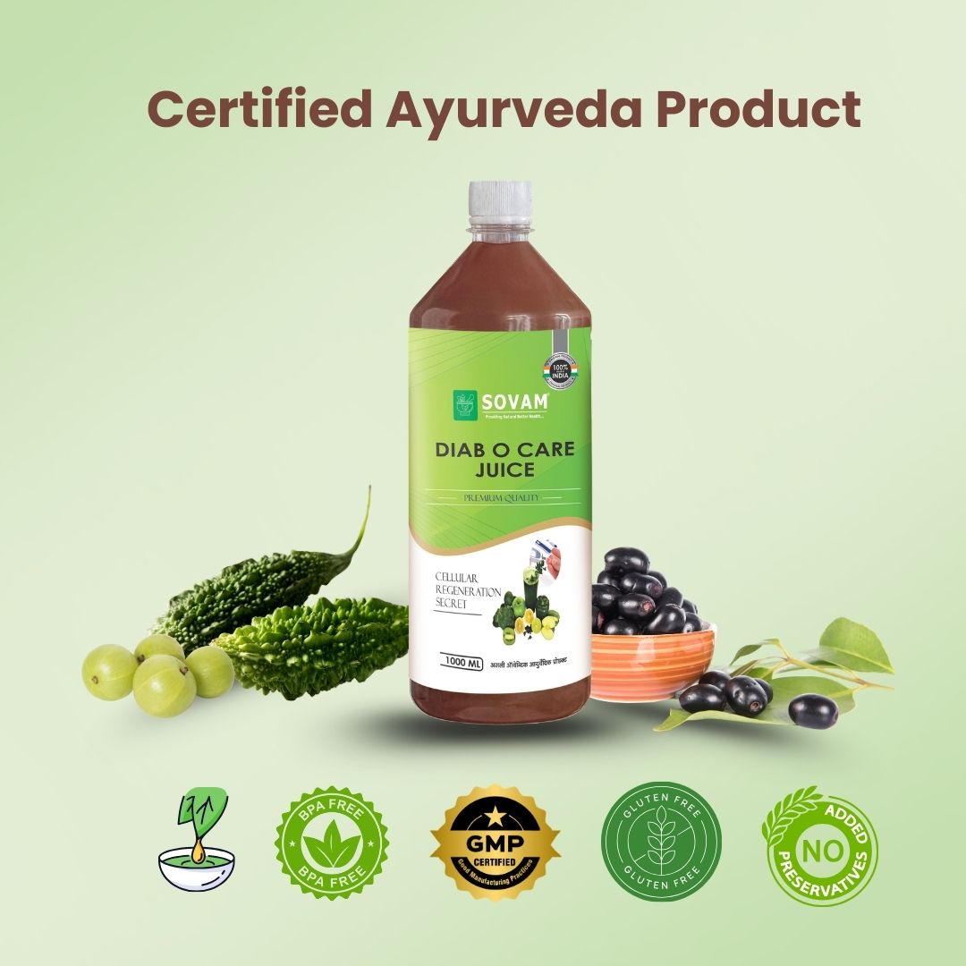 Sovam Diab O Care Juice 1000ml – Herbal Daily Wellness Support