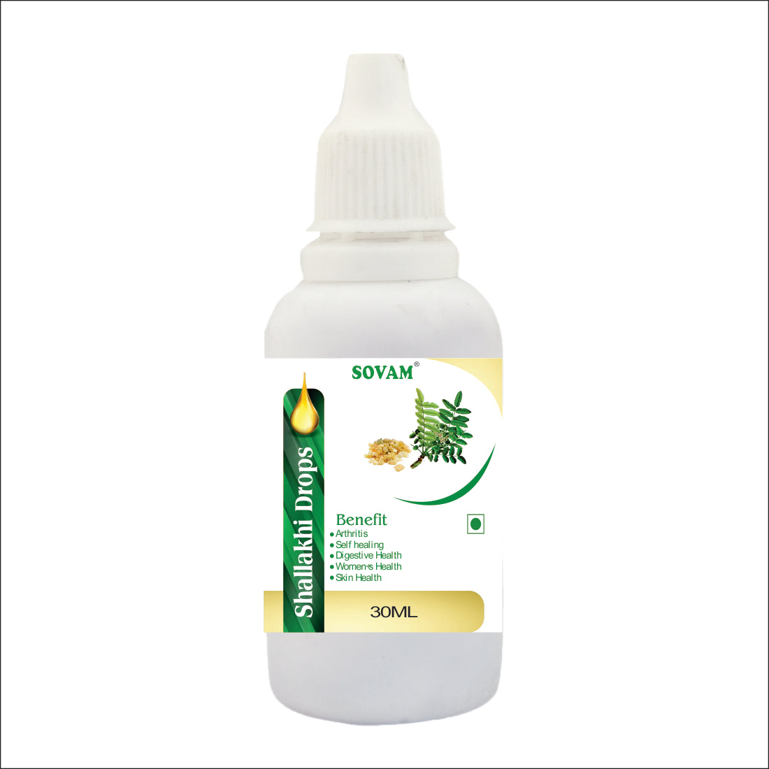Sovam Shallaki Drops 30Ml| Herbal 100% Ayurvedic Health Care Shallaki Drops