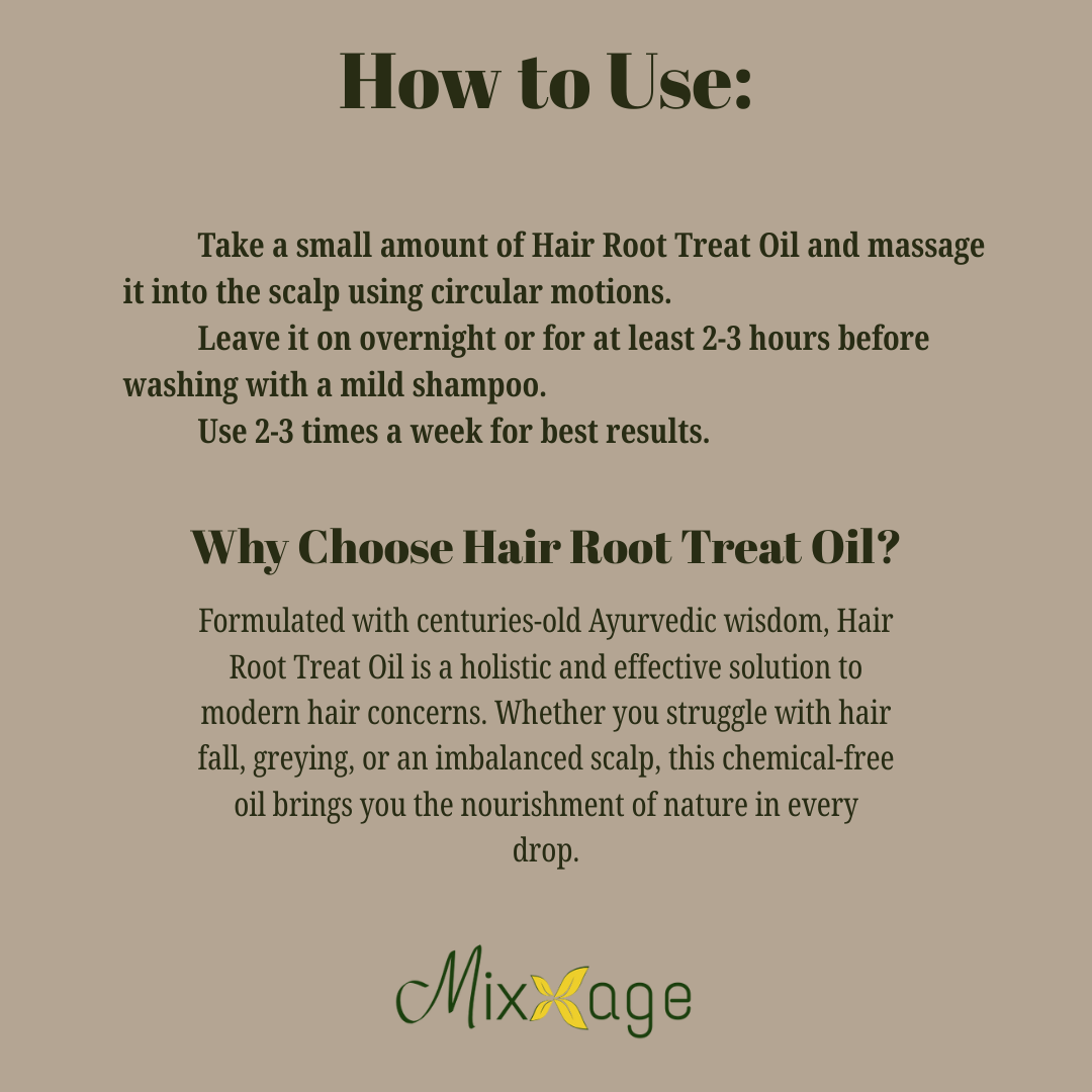 Ayurvedic Hair Oil for Growth - Amla Bhringraj 20+ Herbs 100ml