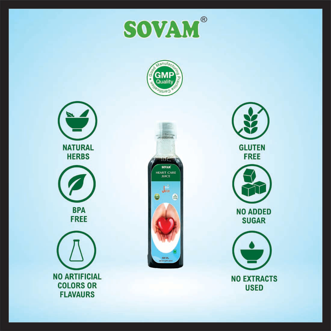 Sovam Heart Care Juice 1000ml