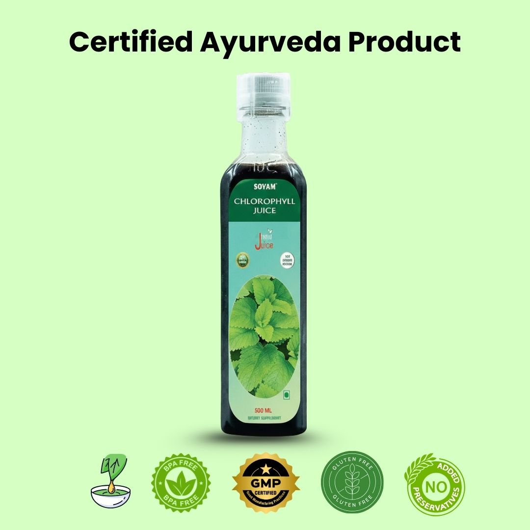 Sovam Chlorophyll Juice 500ml – Green Detox & Daily Wellness Support