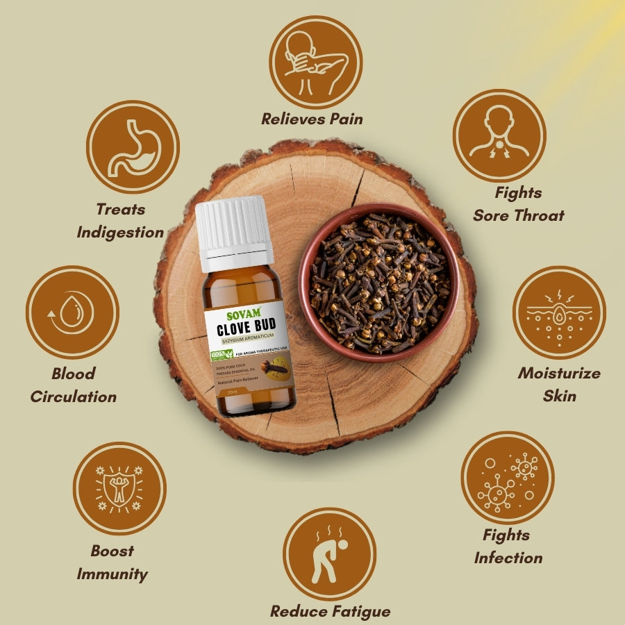 Sovam Clove Bud Essential Oil -20ml