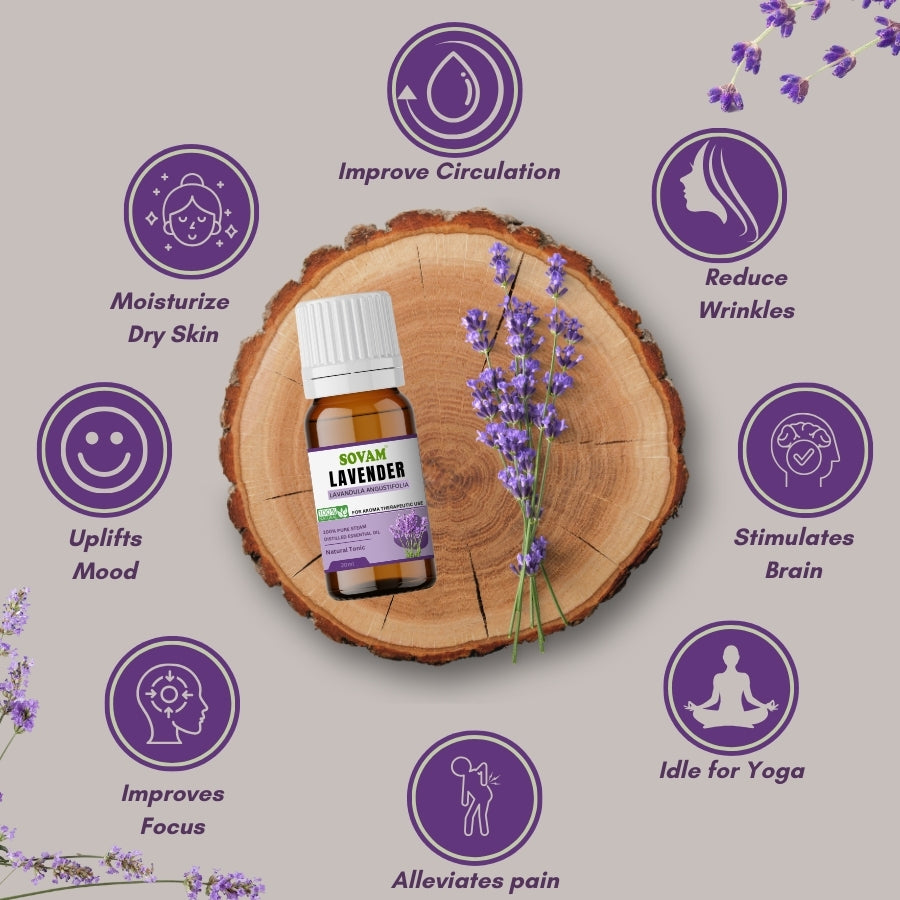 Sovam Lavender Essential Oil -20ml