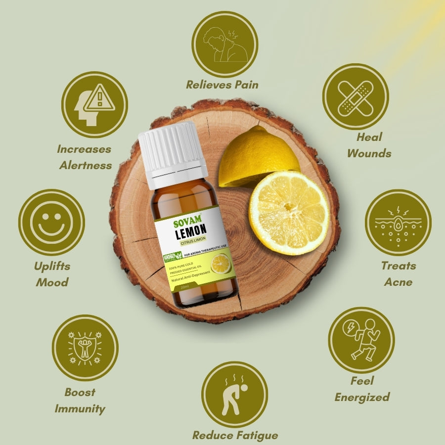 Sovam Lemon Essential Oil -20ml