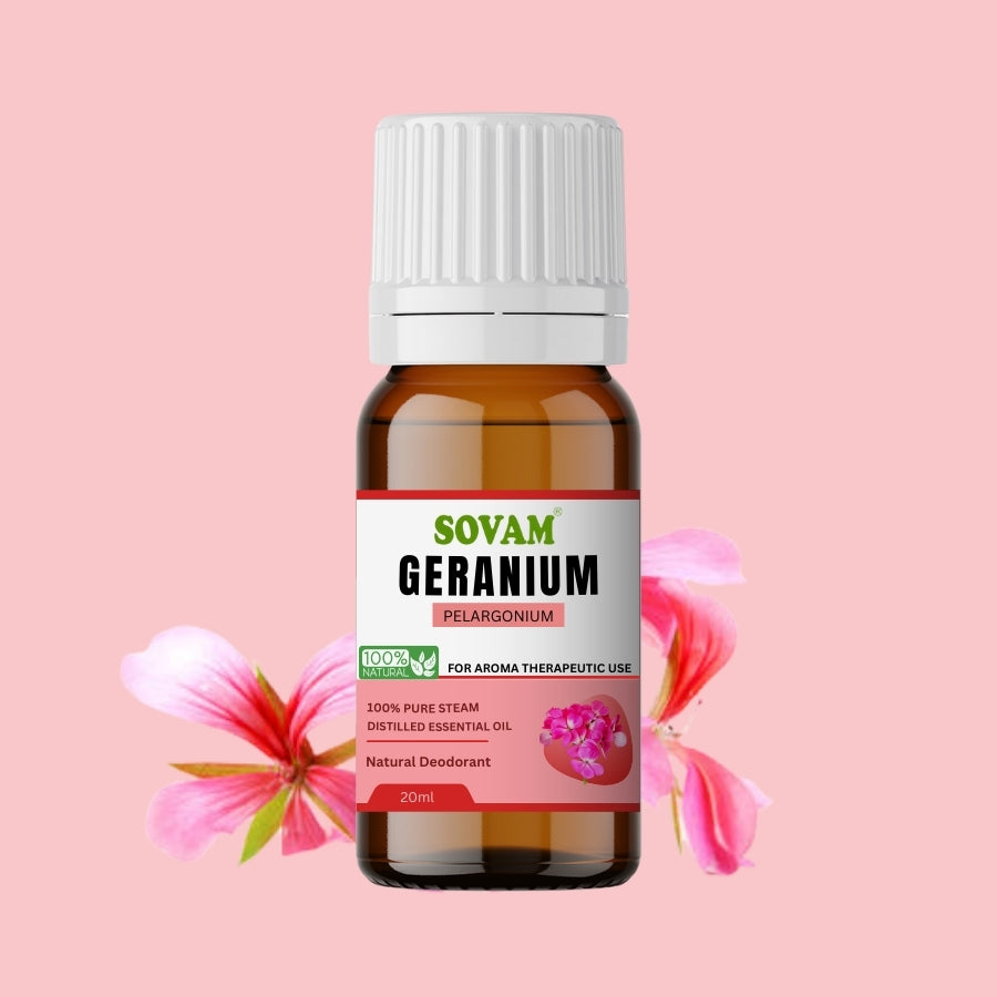 Sovam Geranium Essential Oil -20ml