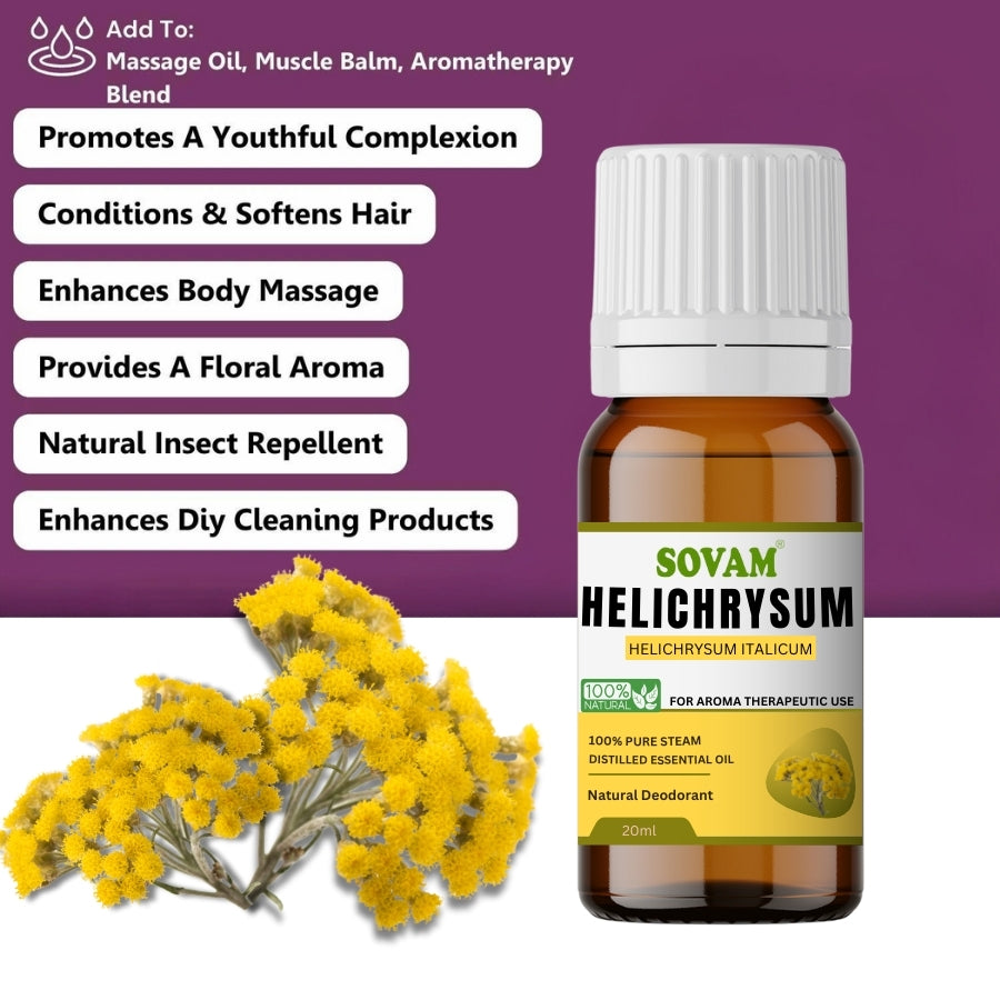 Sovam Helichrysum Essential Oil -20ml