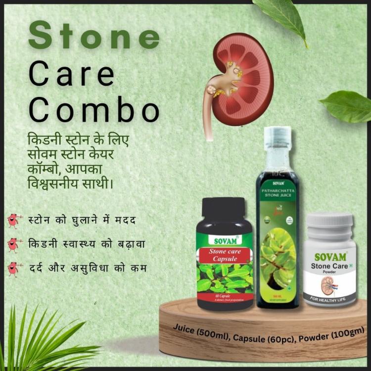 Stone Care Combo Kidney Ayurvedic Medicine| Sovam Ayurveda