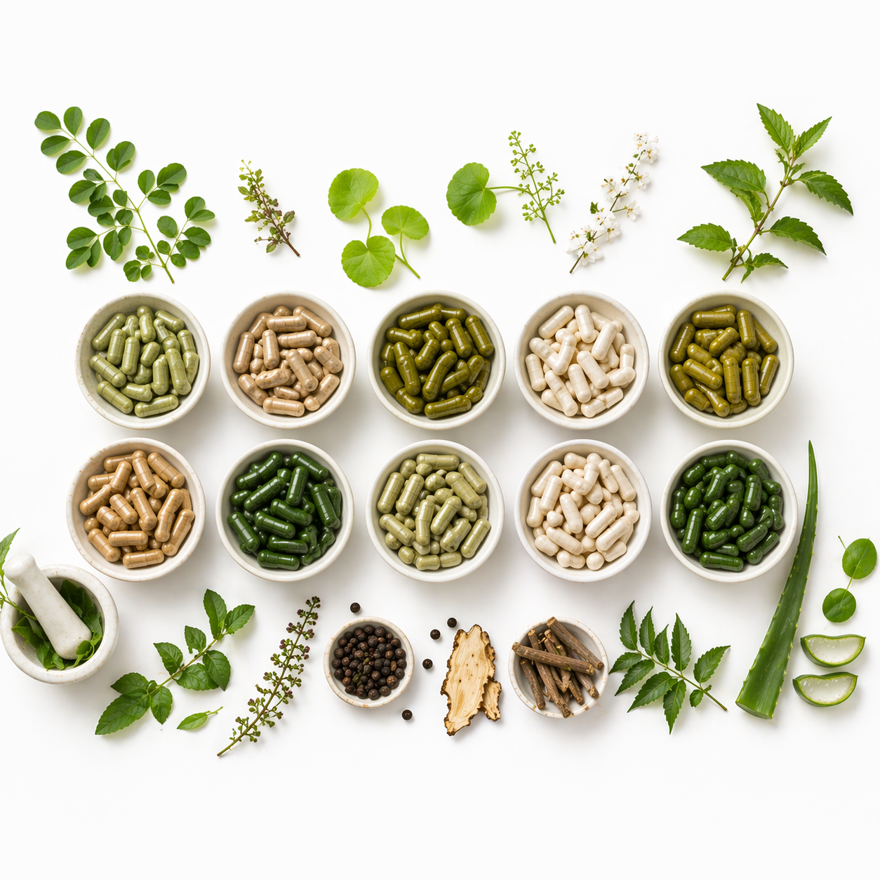 Herbal Supplement Capsules