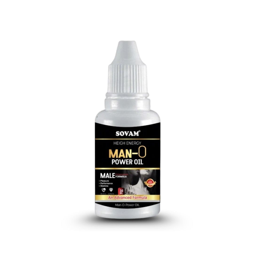 Sovam Man-O Power Oil 30 ml – Men’s Herbal Vitality & Wellness Oil