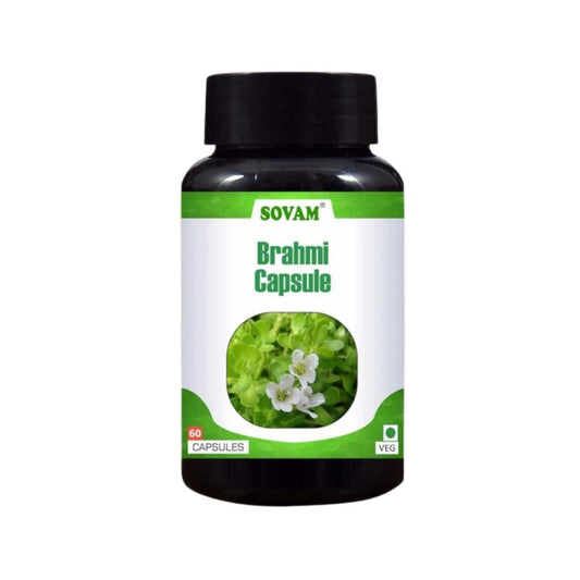 Sovam Brahmi Capsules 60 Caps – Focus & Mental Wellness Support