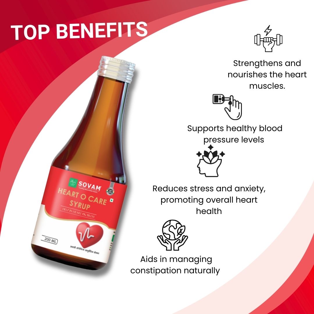 Sovam Heart O Care Syrup 200ml – Heart & Daily Wellness Support