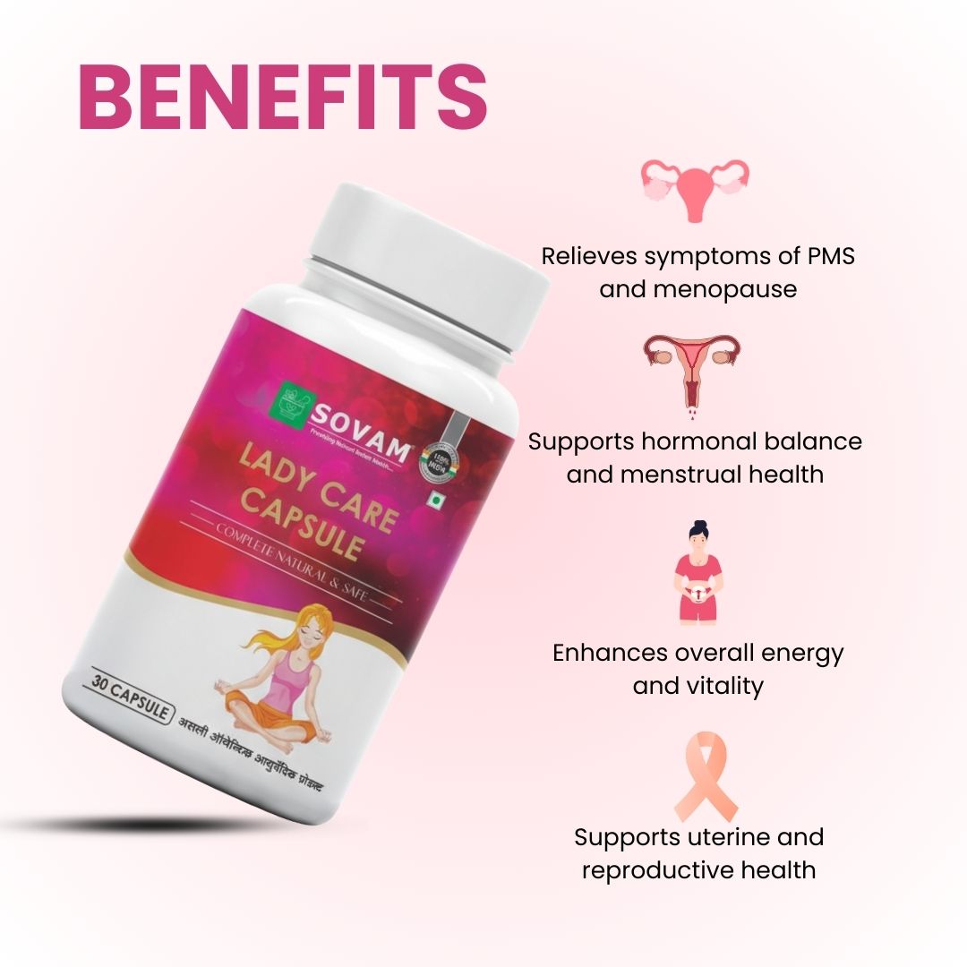 Sovam Lady Care Capsules 30 Caps – Women’s Wellness & Daily Balance Support