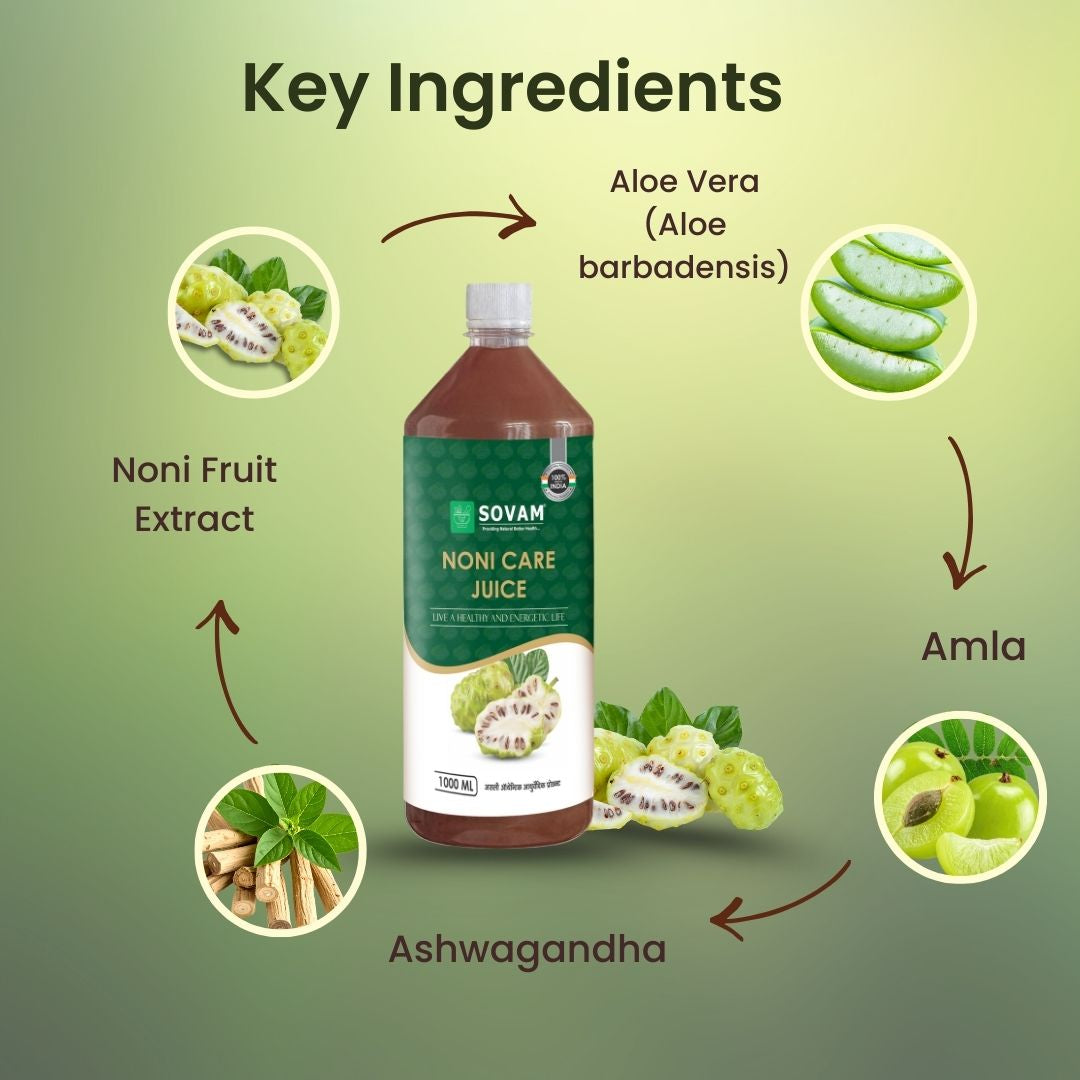 Sovam Noni Care Juice 1000ml – Antioxidant Daily Wellness Support