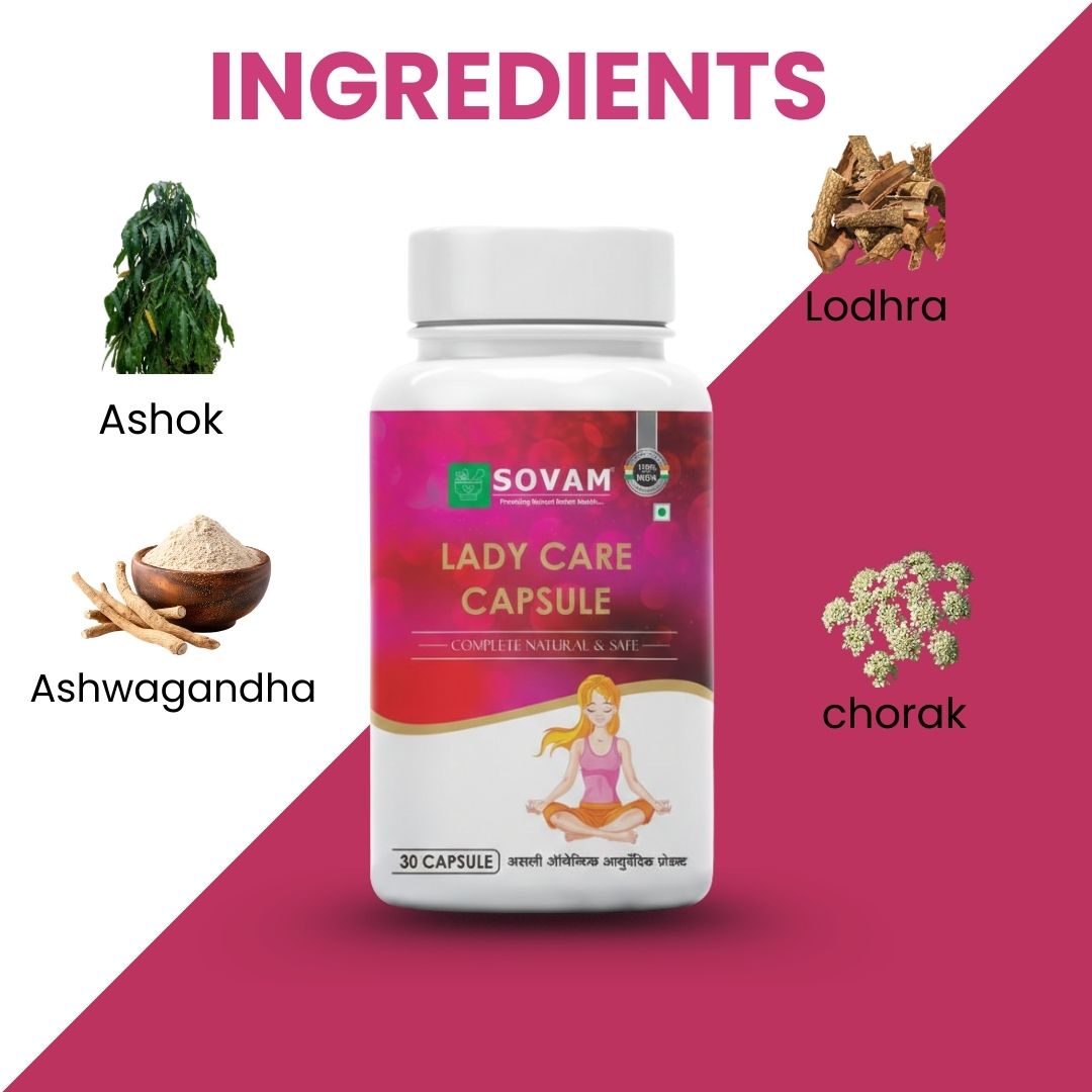 Sovam Lady Care Capsules 30 Caps – Women’s Wellness & Daily Balance Support