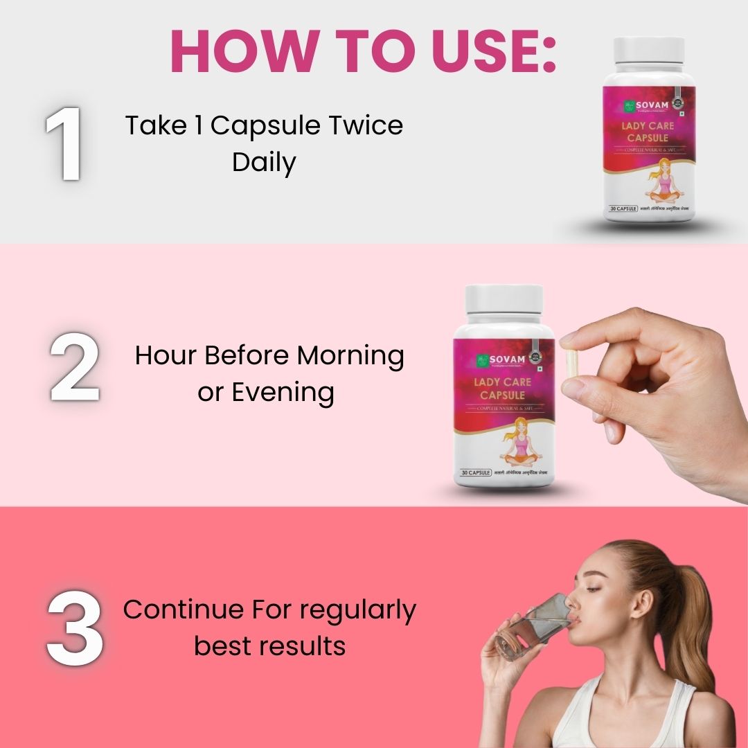 Sovam Lady Care Capsules 30 Caps – Women’s Wellness & Daily Balance Support