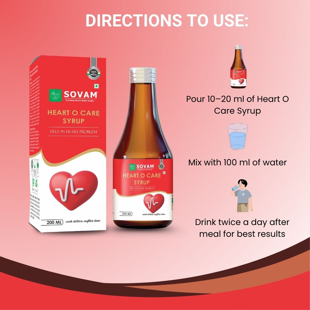 Sovam Heart O Care Syrup 200ml – Heart & Daily Wellness Support