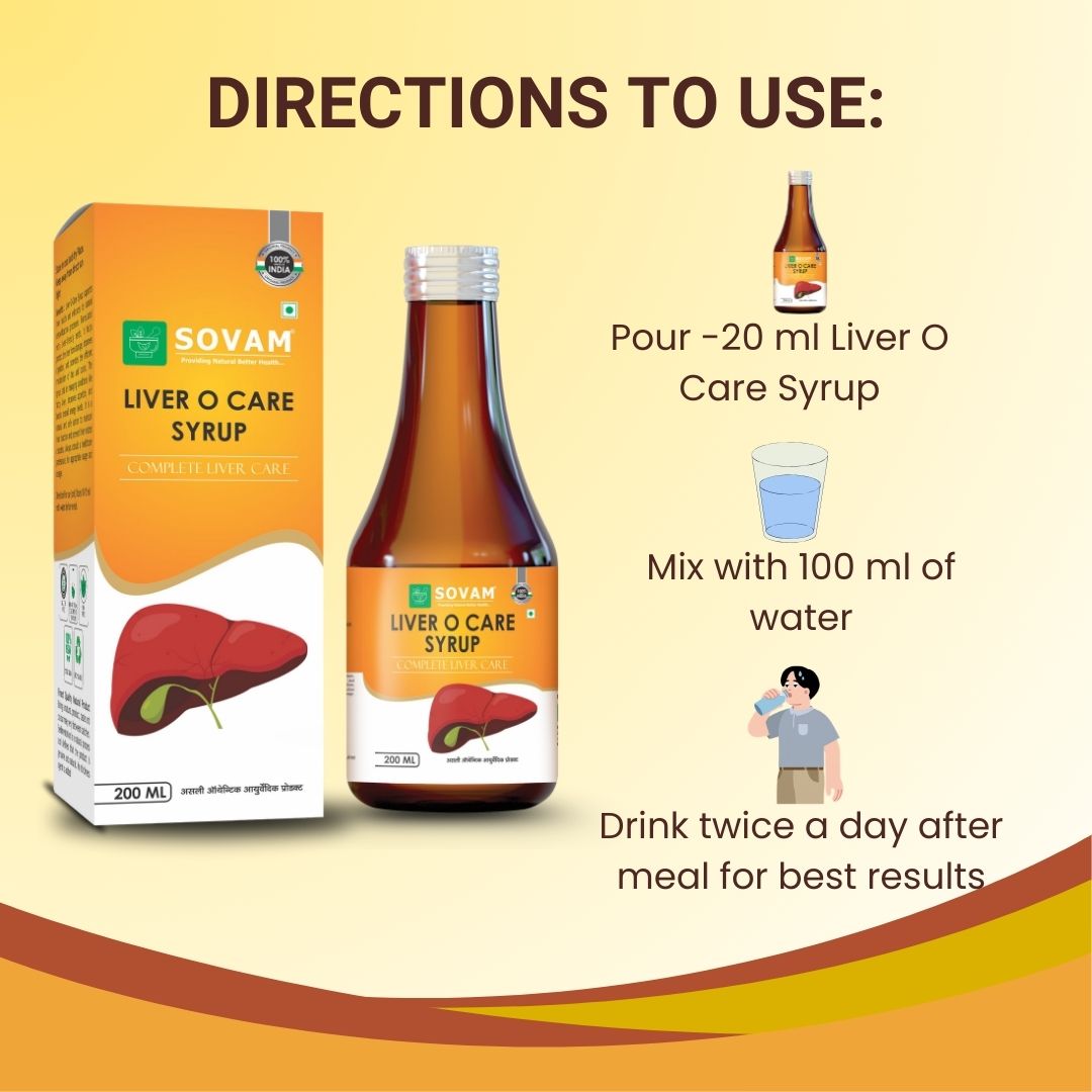 Sovam Liver O Care Syrup 200ml – Liver & Digestive Wellness Support