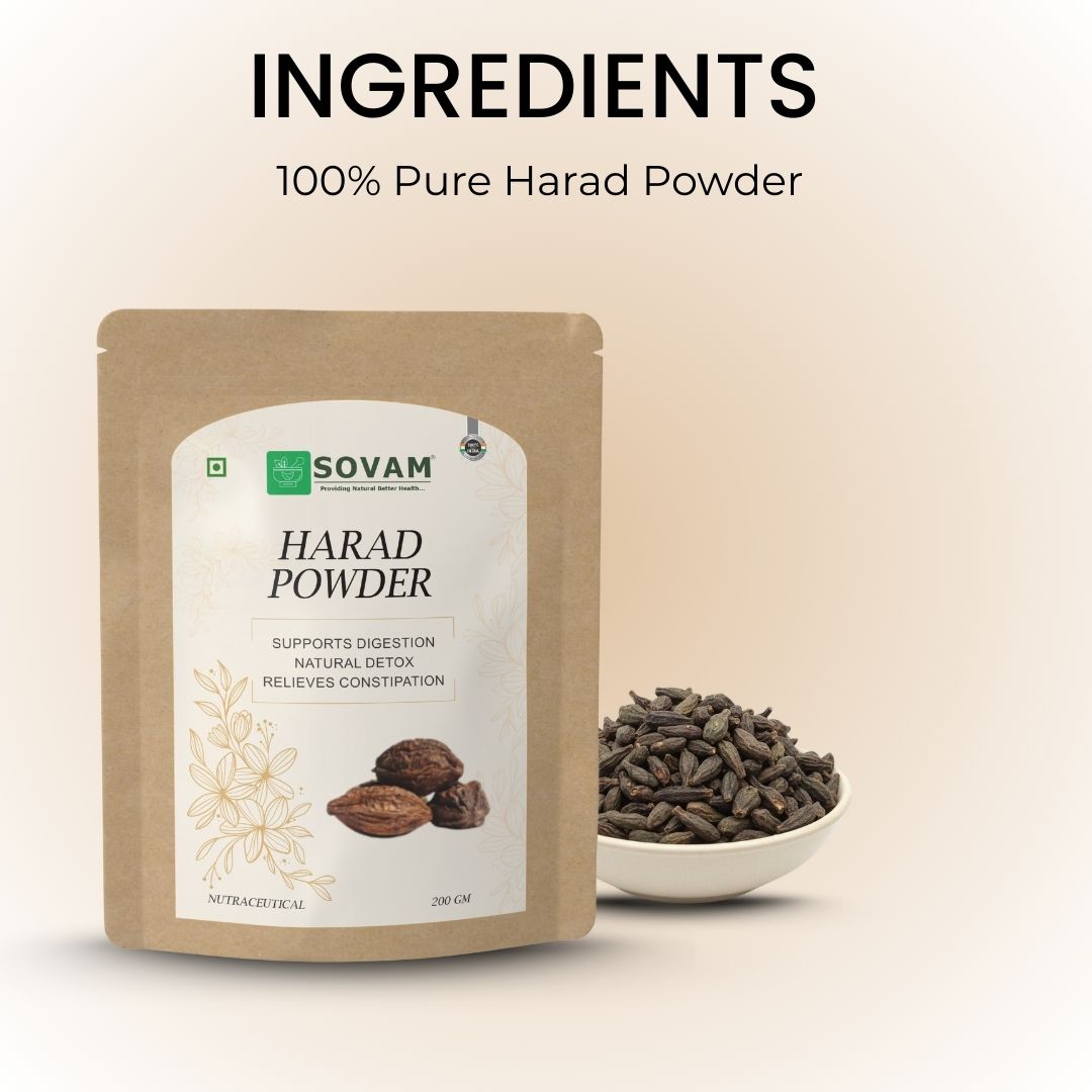 Sovam Harad Powder (Terminalia chebula) 200g
