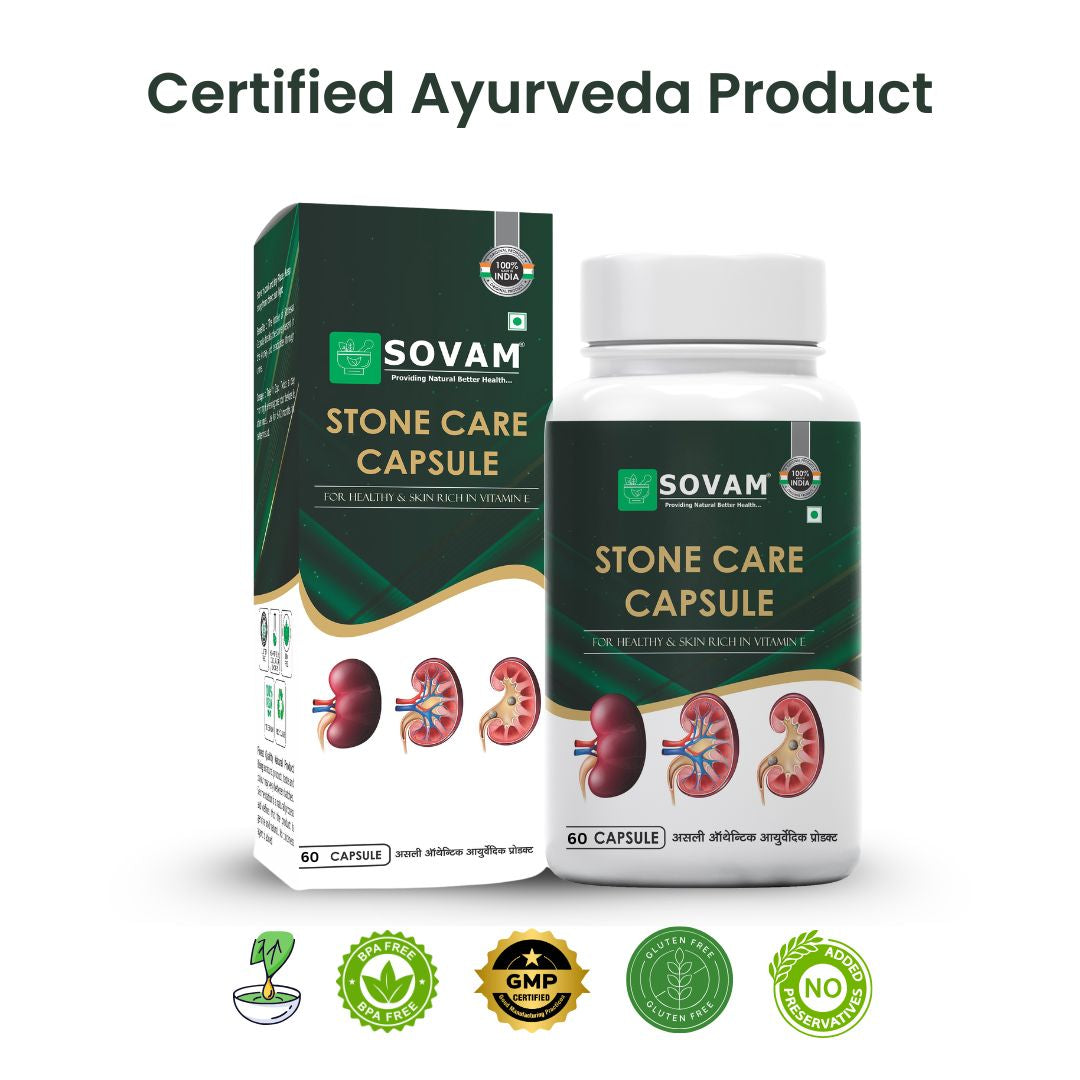 Sovam Stone Care Nil Capsules 60 Caps – Urinary Wellness & Daily Support