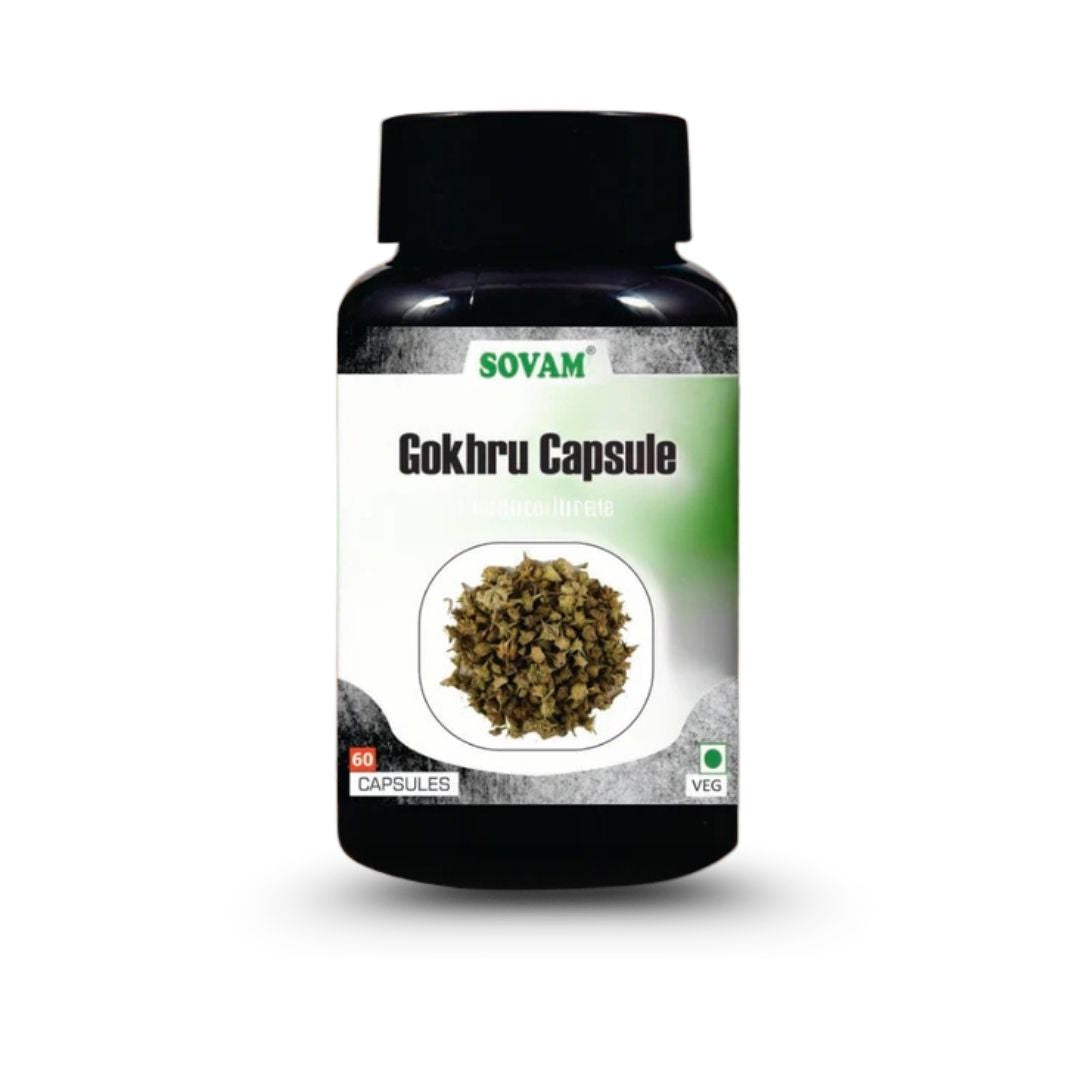 Sovam Gokhru Capsules 60 Caps – Herbal Vitality & Daily Wellness Support