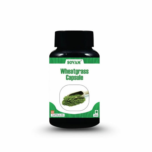 Sovam Wheatgrass Capsules 60 Caps – Green Nutrition & Daily Wellness Support