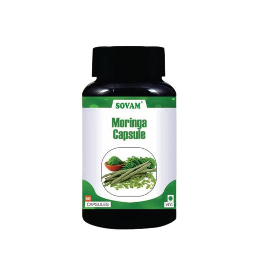 Sovam Moringa Capsules 60 Caps – Plant-Based Nutrition & Daily Wellness Support