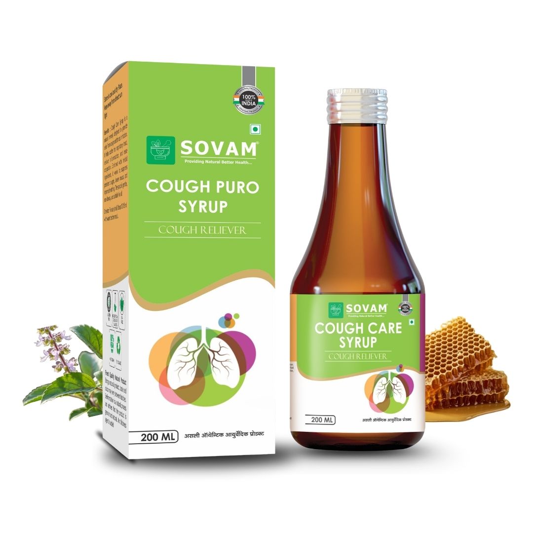Sovam Cough Puro Syrup 200ml – Respiratory & Daily Wellness Support